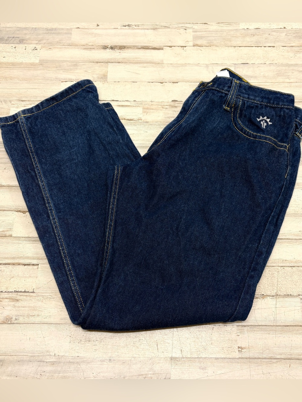Saf-Tech FR Jeans Men's 38x34 Blue Relaxed Fit Stretch Cat2 Flame Resistant